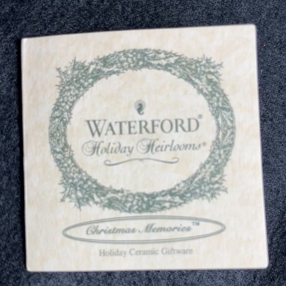 WATERFORD China Holiday Heirloom Cookie Jar: Letters to Santa. NEW IN BOX - Picture 12 of 16